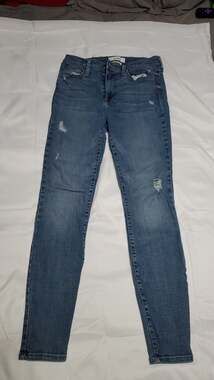 Pistola Distressed Skinny Jeans Size 27